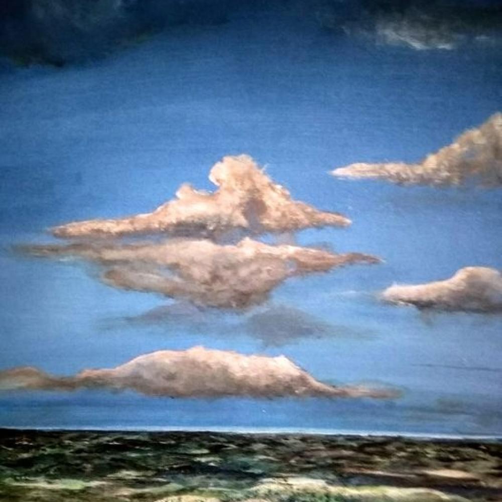 Acrylics on Canvas Board A3 2021