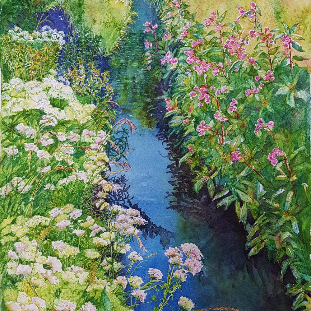 Down by the Riverside (watercolour)