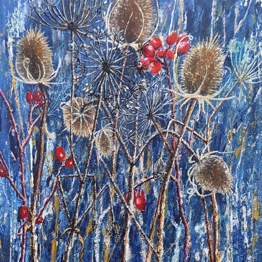 The Hedgerow (acrylic)